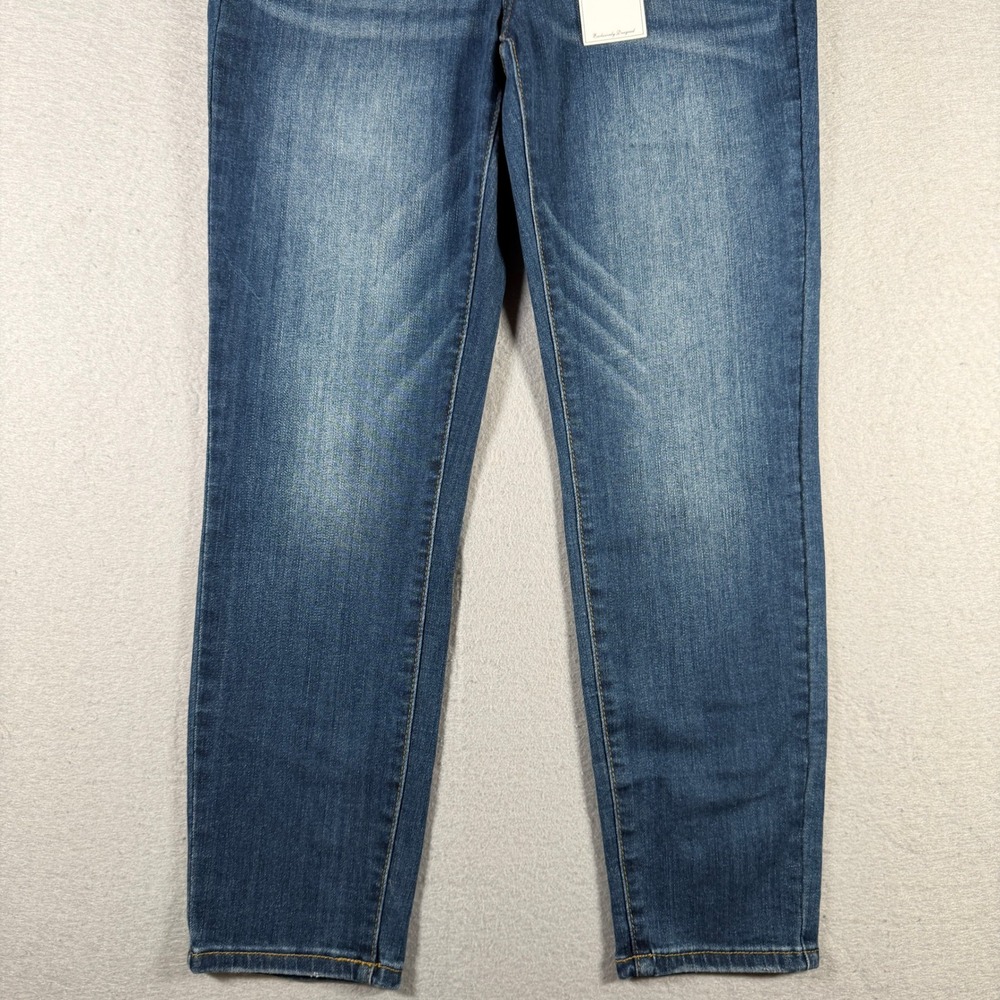 Judy Blue Relaxed Fit Mid Rise Jeans Dark Blue JB82102 DK Size 29 NWT - Picture 4 of 16
